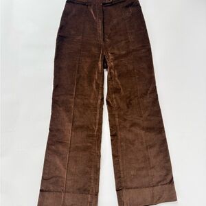 1970s Velvet Wide Leg Pants